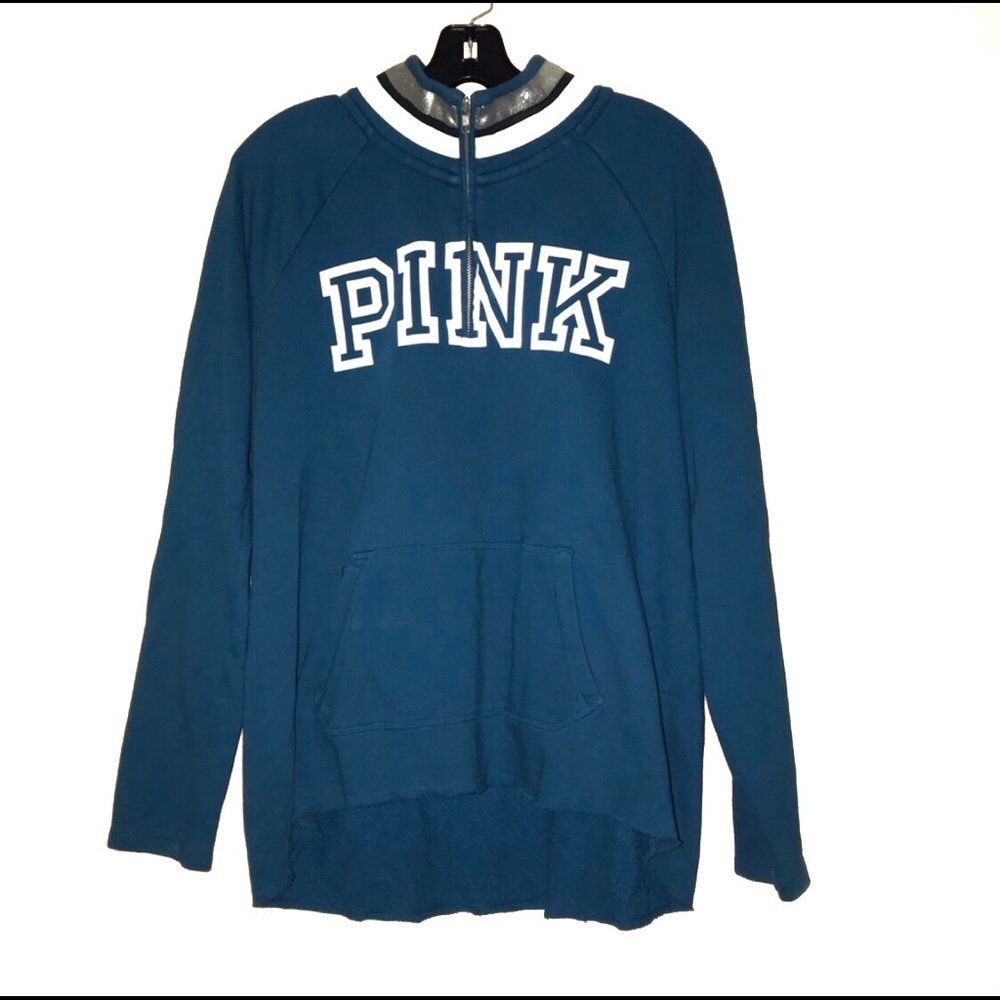 PINK Victoria Secret Sweat Shirt Large L Blue